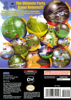 Super Monkey Ball 2 box cover back